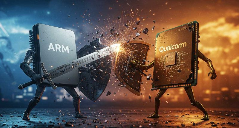 qualcomm arm lisans krizi